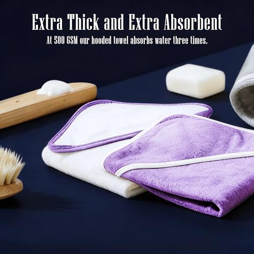 BAMBOO QUEEN bath-time scene emphasizes cozy, plush after-bath snuggles.
