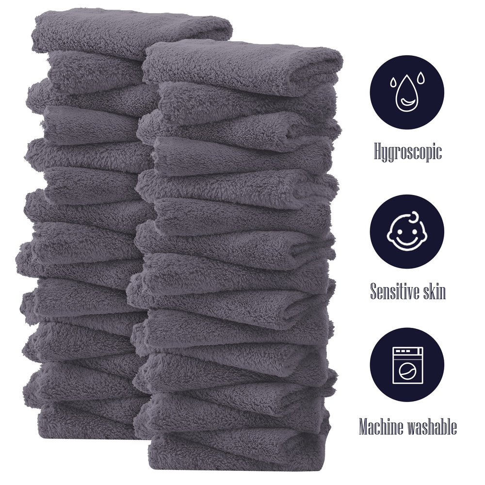BAMBOO QUEEN durable washcloths hold up after many washes and stay fluffy.