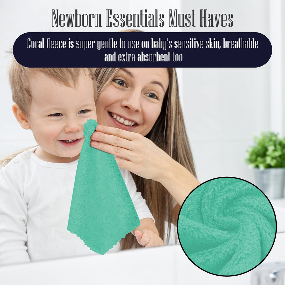 Bamboo Queen family-essentials washcloths provide value for babies and toddlers.