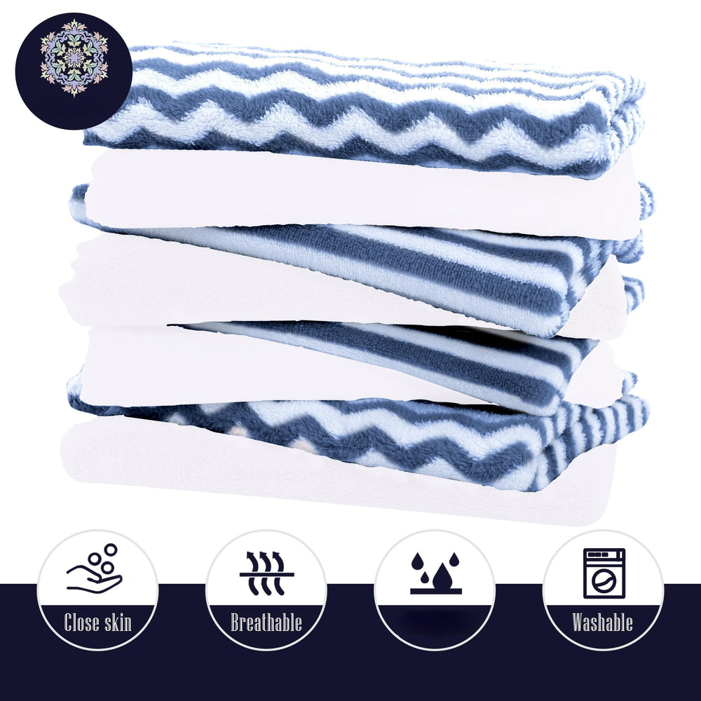 BAMBOO QUEEN burp cloths gift-ready packaging for new parents