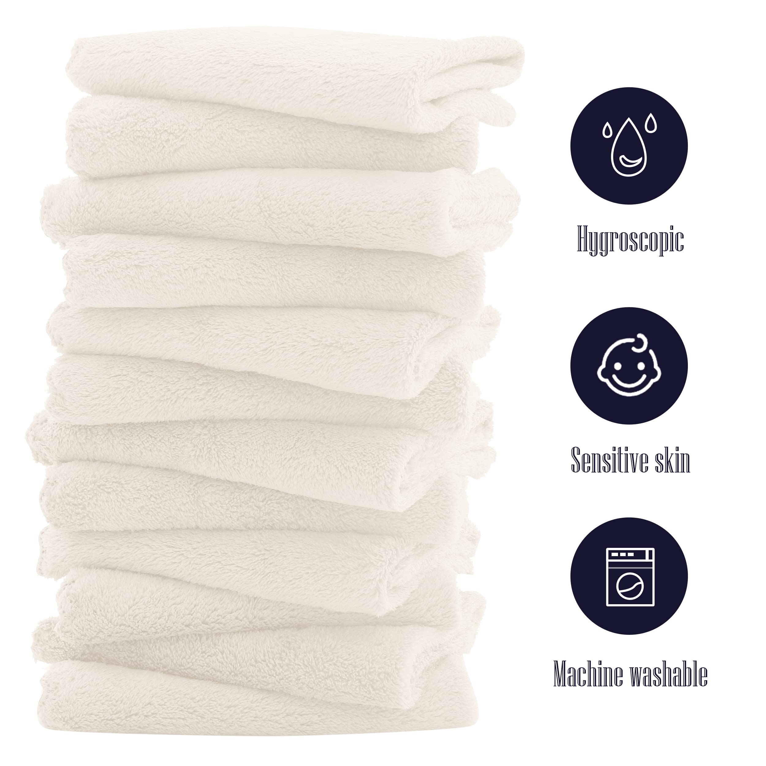 BAMBOO QUEEN microfiber weave closeup highlighting durability and softness