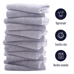 Bamboo Queen durable washcloths—no shrinkage after many washes.