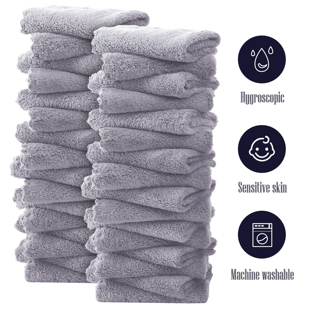 Sensitive skin friendly Bamboo Queen washcloth design for delicate care