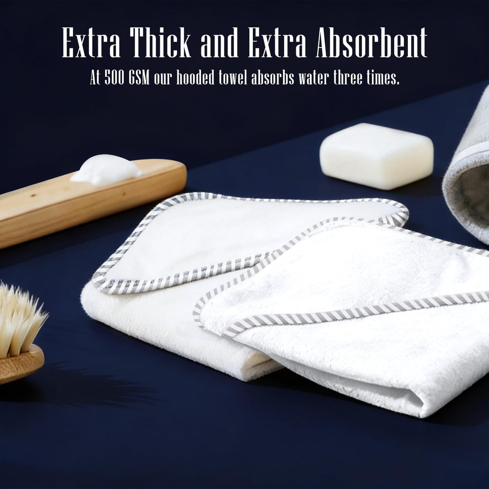 BAMBOO QUEEN ultra-soft plush towel cozy post-bath moments