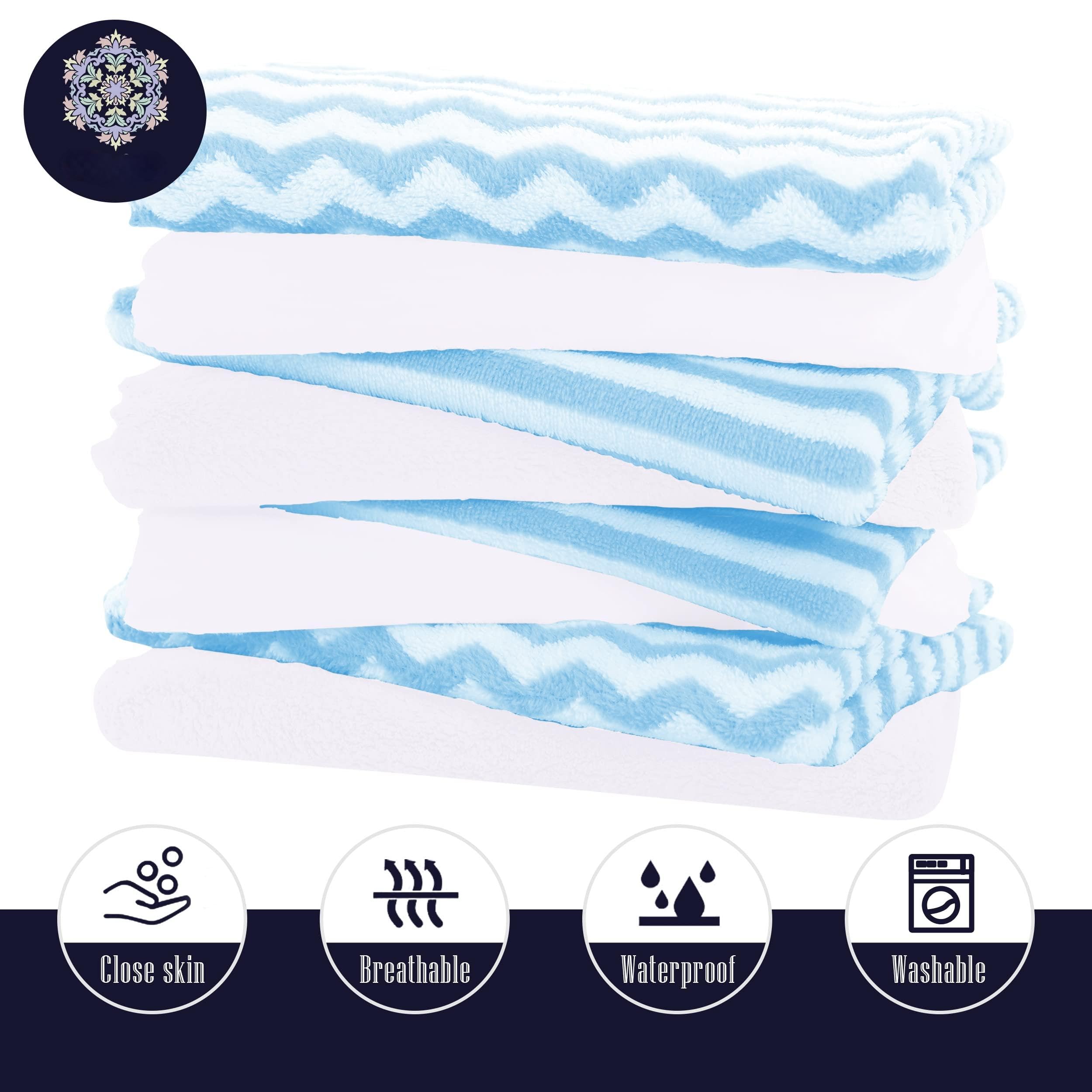 Bamboo Queen unisex baby cloths gentle on delicate skin.
