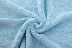 Bamboo Queen versatile baby washcloths shown as burp cloth and face cloth during routine
