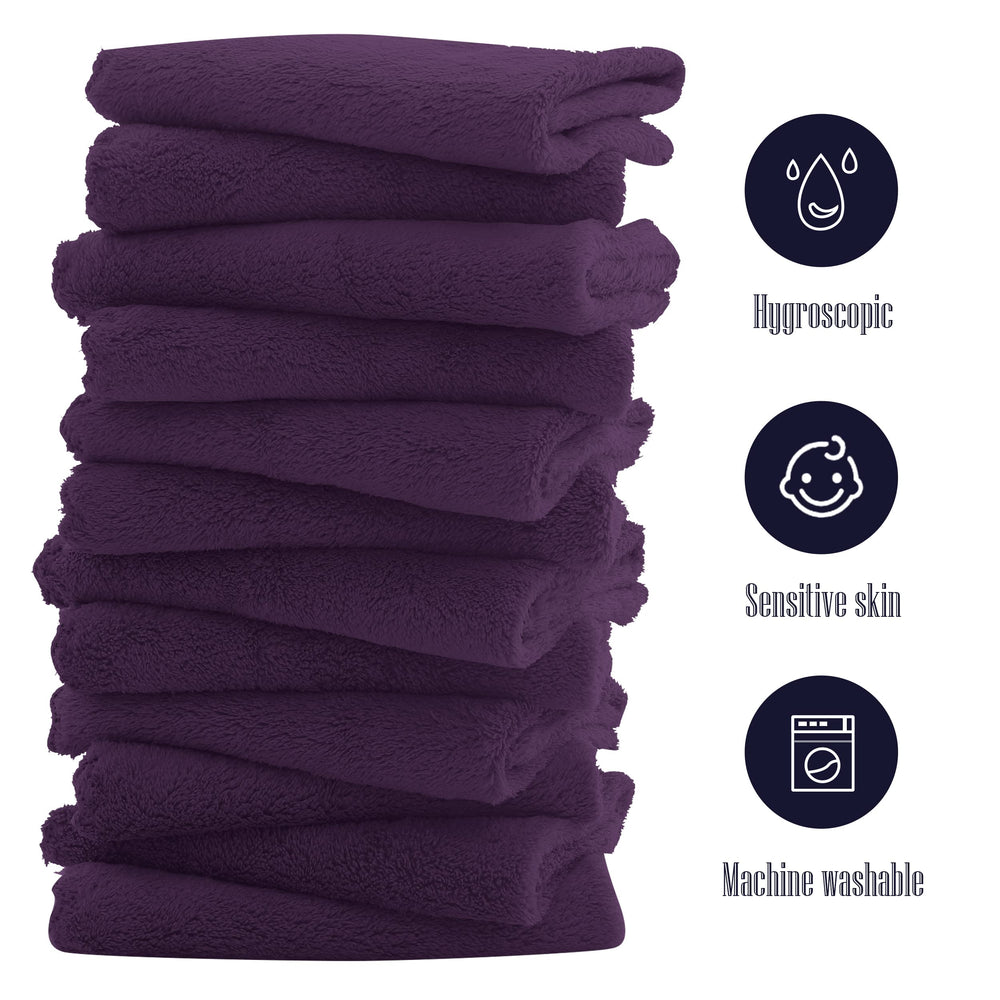 Bamboo Queen versatile baby washcloths support wipes, burp cloths, and more
