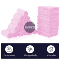 Bamboo Queen versatile washcloths suited for babies and family care.