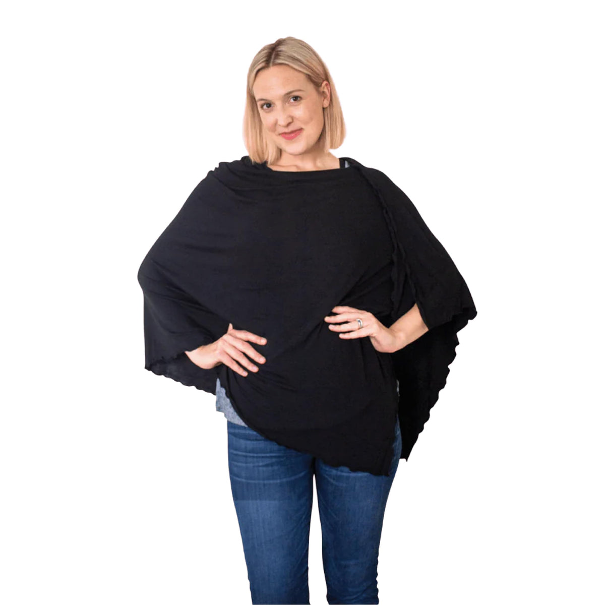 Bamboobies Nursing Cover full-coverage for discreet feeding on the go
