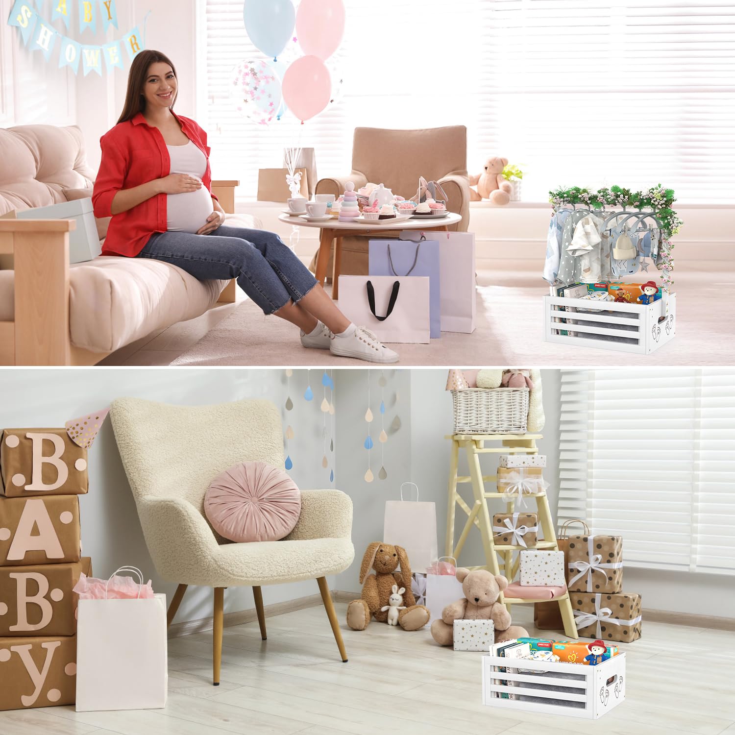 BAMBOOHOMIE gift idea for baby showers emphasizes tasteful presentation