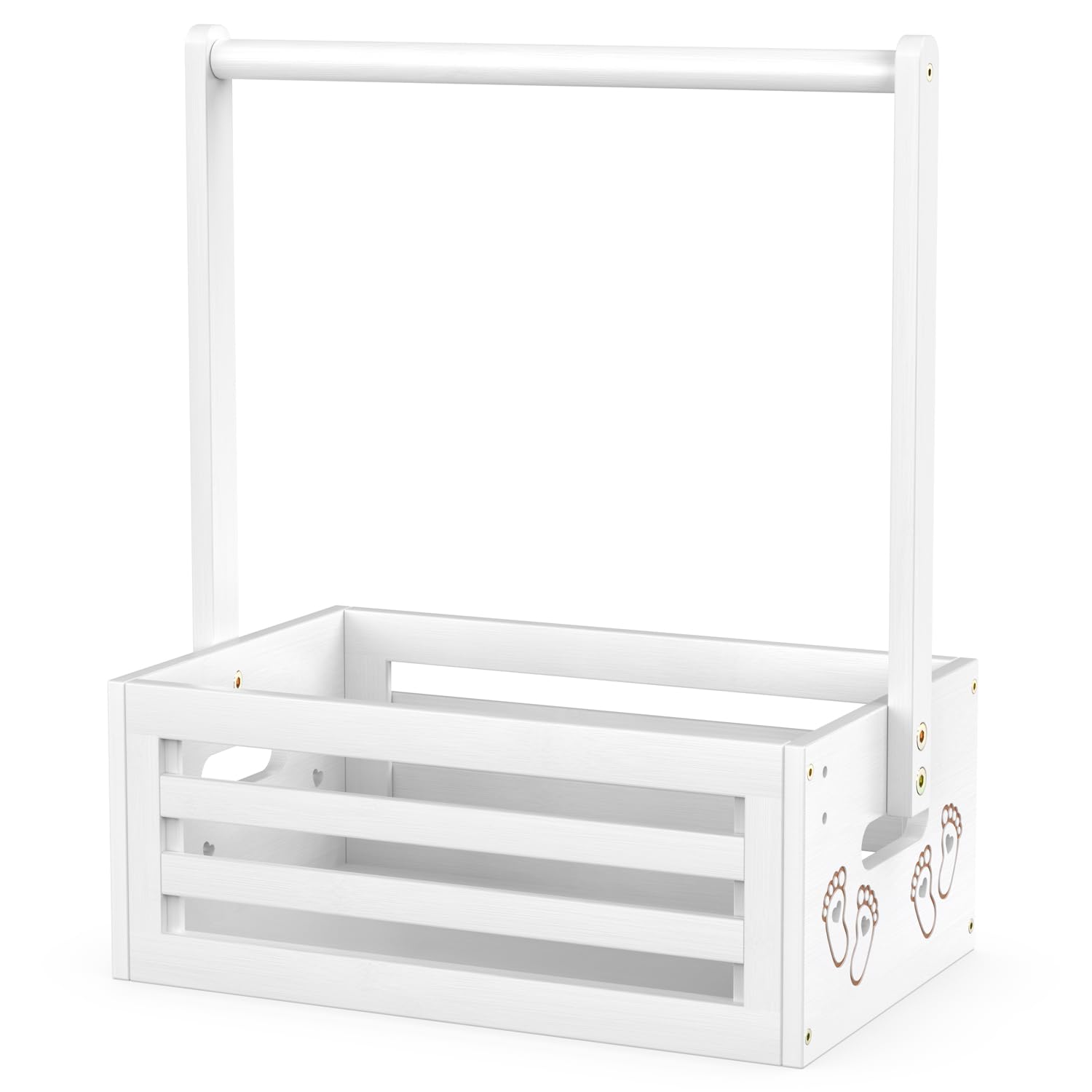 BAMBOOHOMIE reusable baby gift crate demonstrates long-lasting storage solution