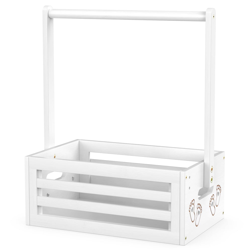 BAMBOOHOMIE reusable baby gift crate demonstrates long-lasting storage solution