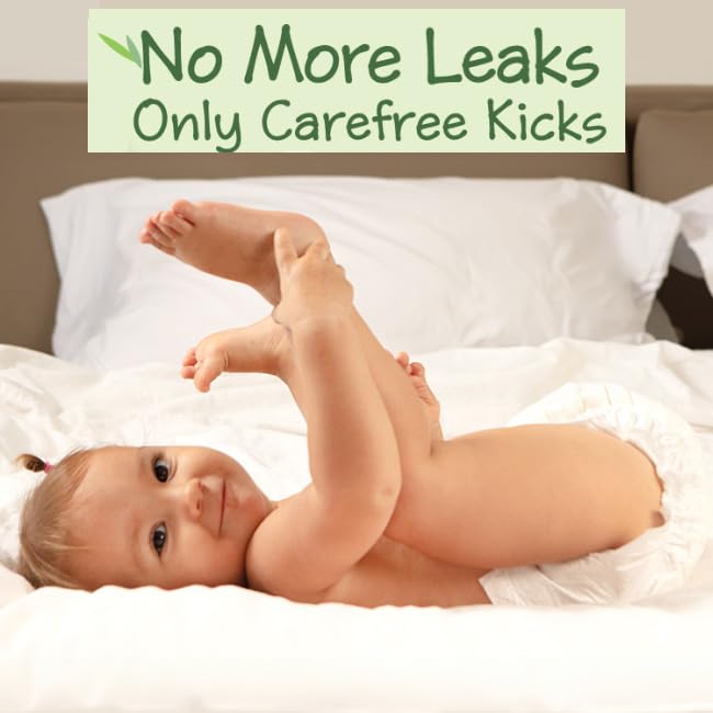 Bambooties bamboo diapers core absorbency demonstrates quick moisture management.
