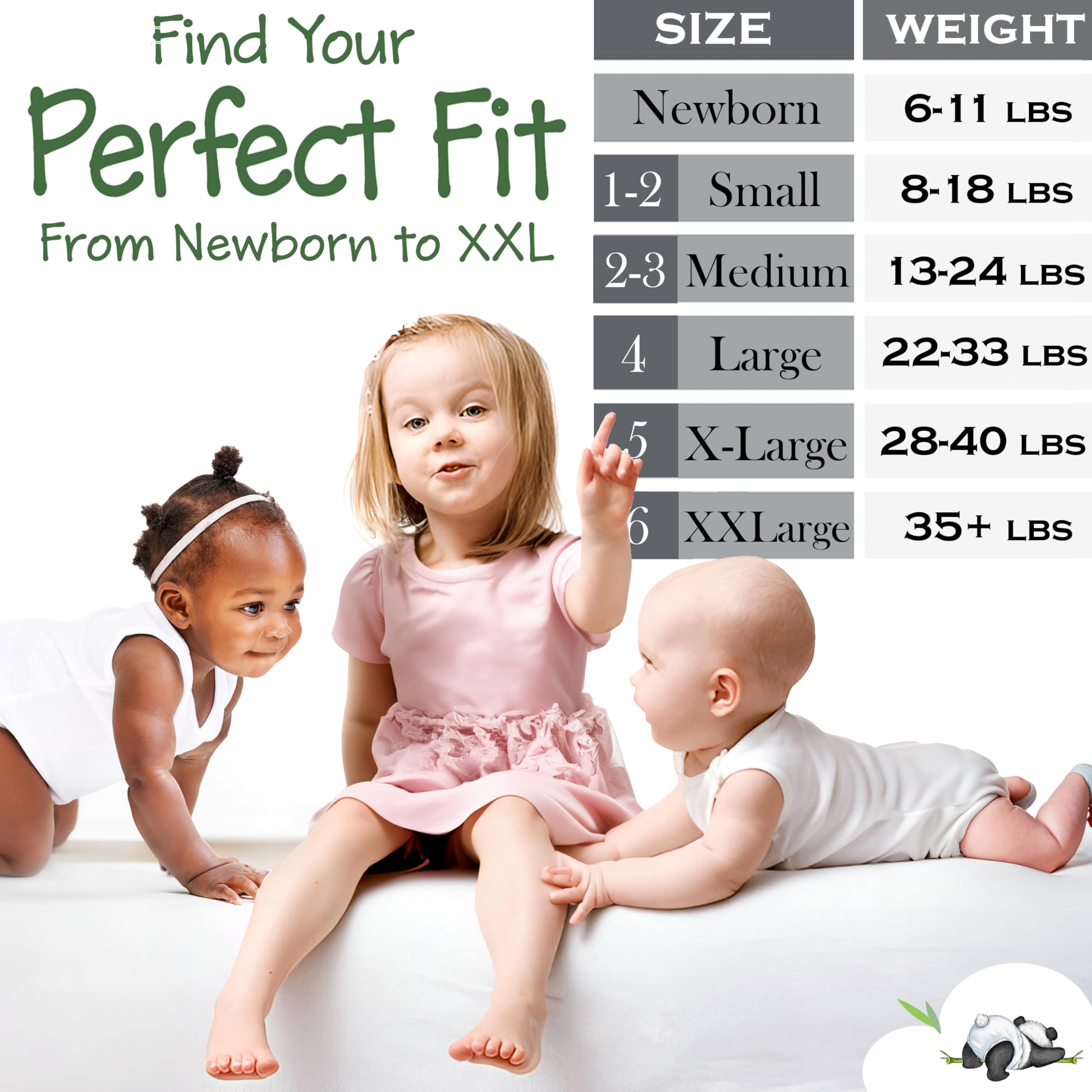 Bambooties bamboo diapers top and bottom sheets offer soft surface