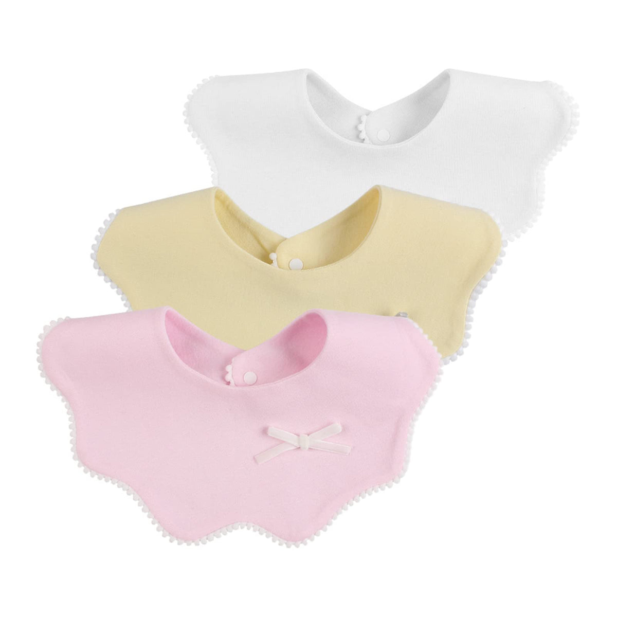 Bamery baby bandana bibs pack front view showing soft cotton and drool protection.