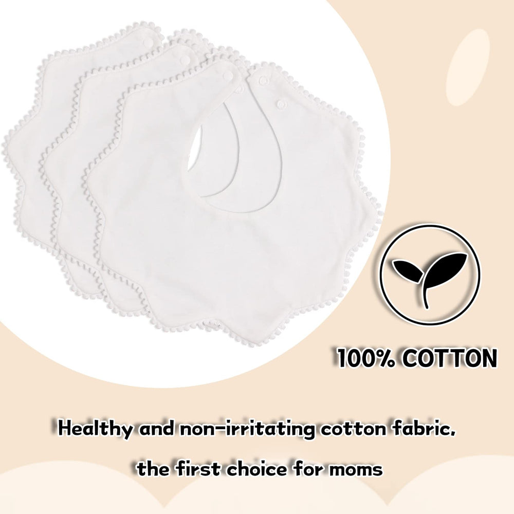 Bamery-white-bib handwash-and-air-dry care guide supports easy upkeep
