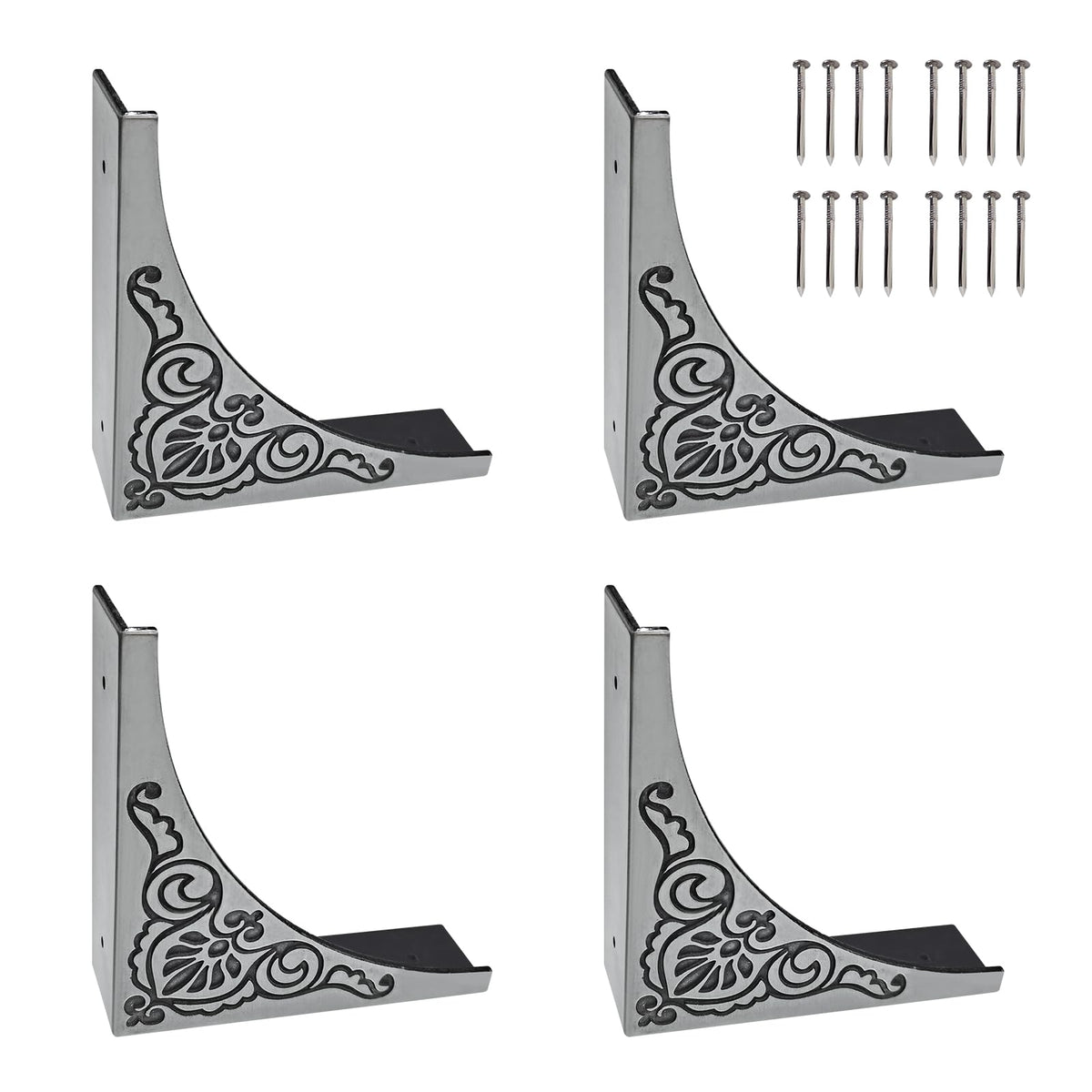 BAMI-LEE House antique corner protector with flower pattern adds timeless elegance while protecting corners.