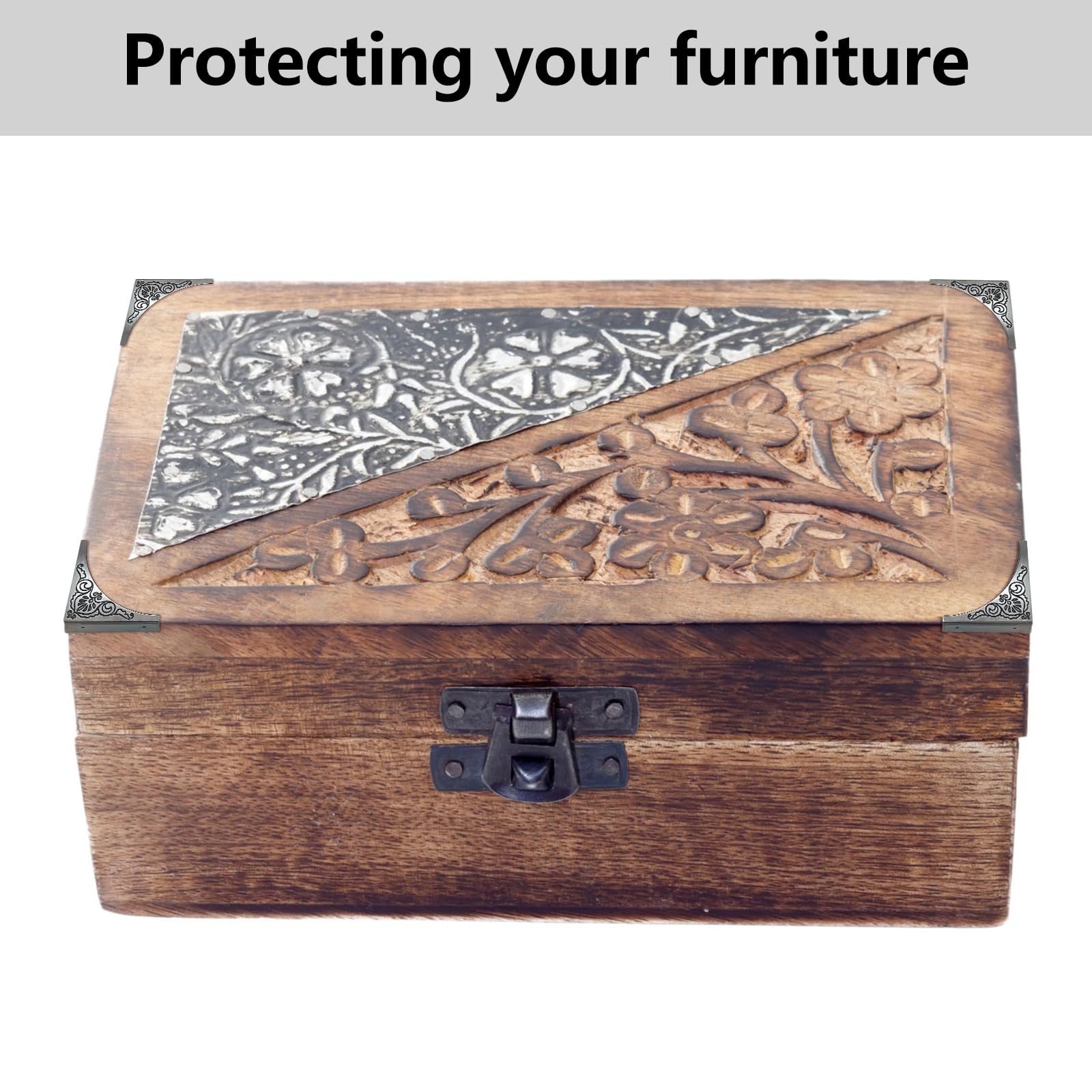 BAMI-LEE House corner protector kit includes screws for quick, secure installation.