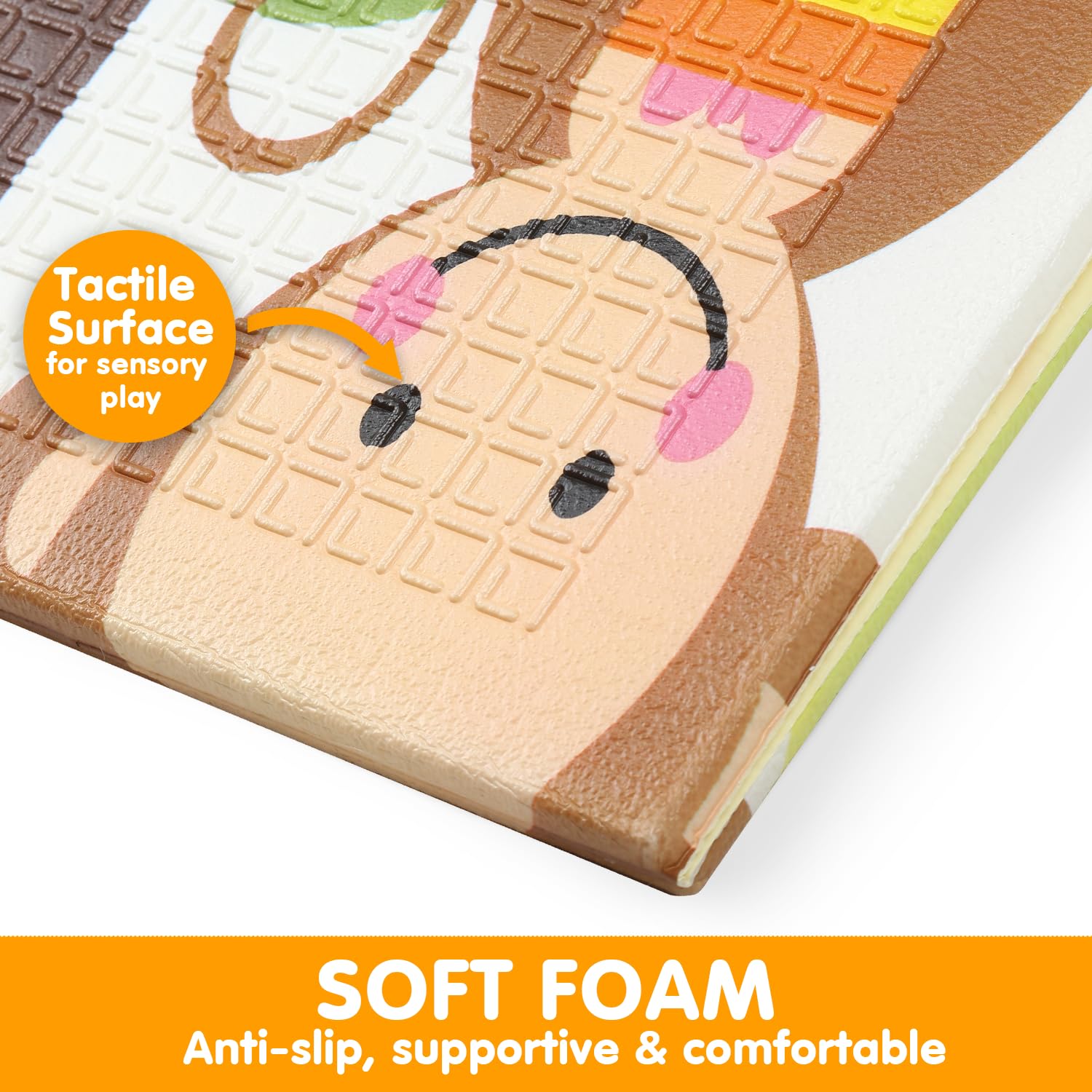 BAMMAX foldable design for easy storage after playtime