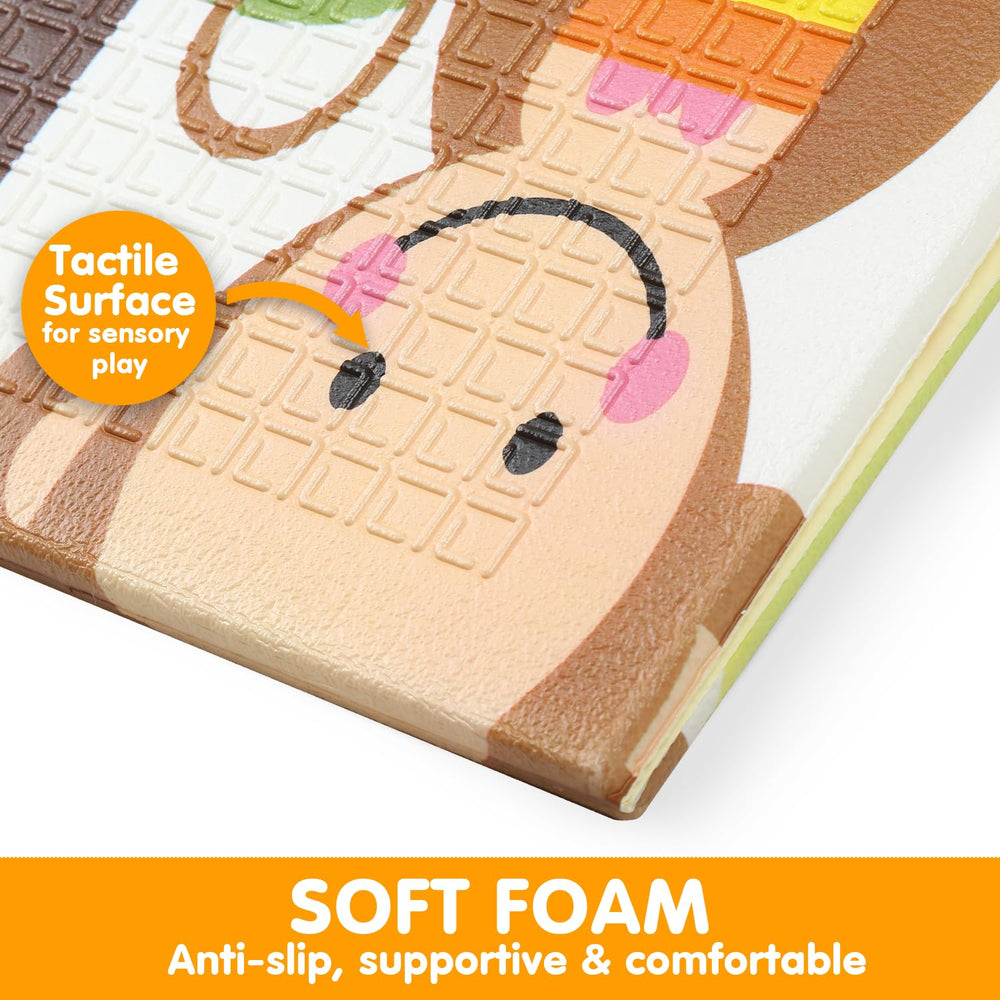 BAMMAX foldable design for easy storage after playtime