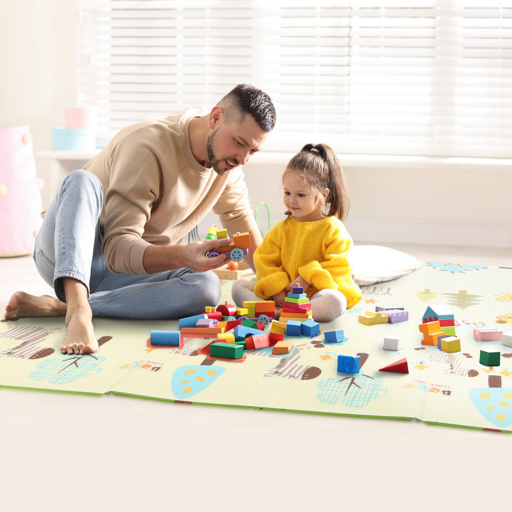 BAMMAX play mat fits most standard rectangular playpens for added safety