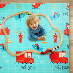 BAMMAX reversible padding offers two cozy sides for varied play