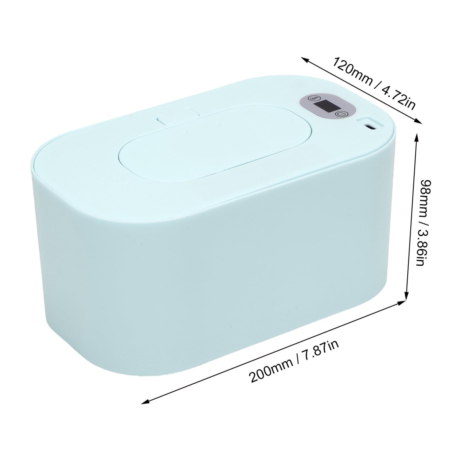 Banapoy Wipe Warmer used as a convenient paper towel heater