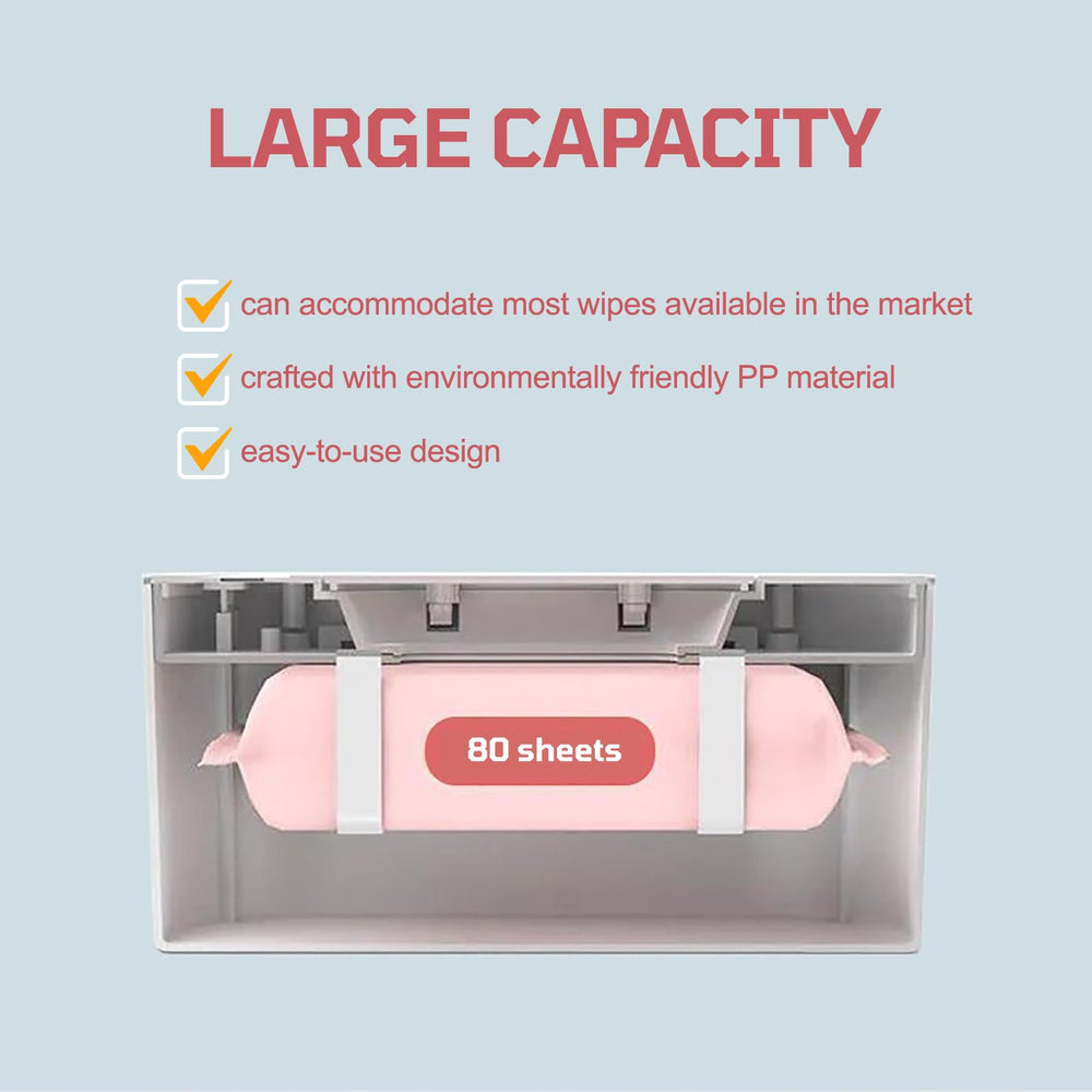 banapoy baby wipe warmer Roseate product with safe ABS material for sensitive skin