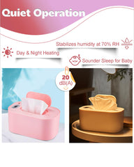 banapoy wipe warmer Roseate moisture system demonstrates wipes stay moist for days
