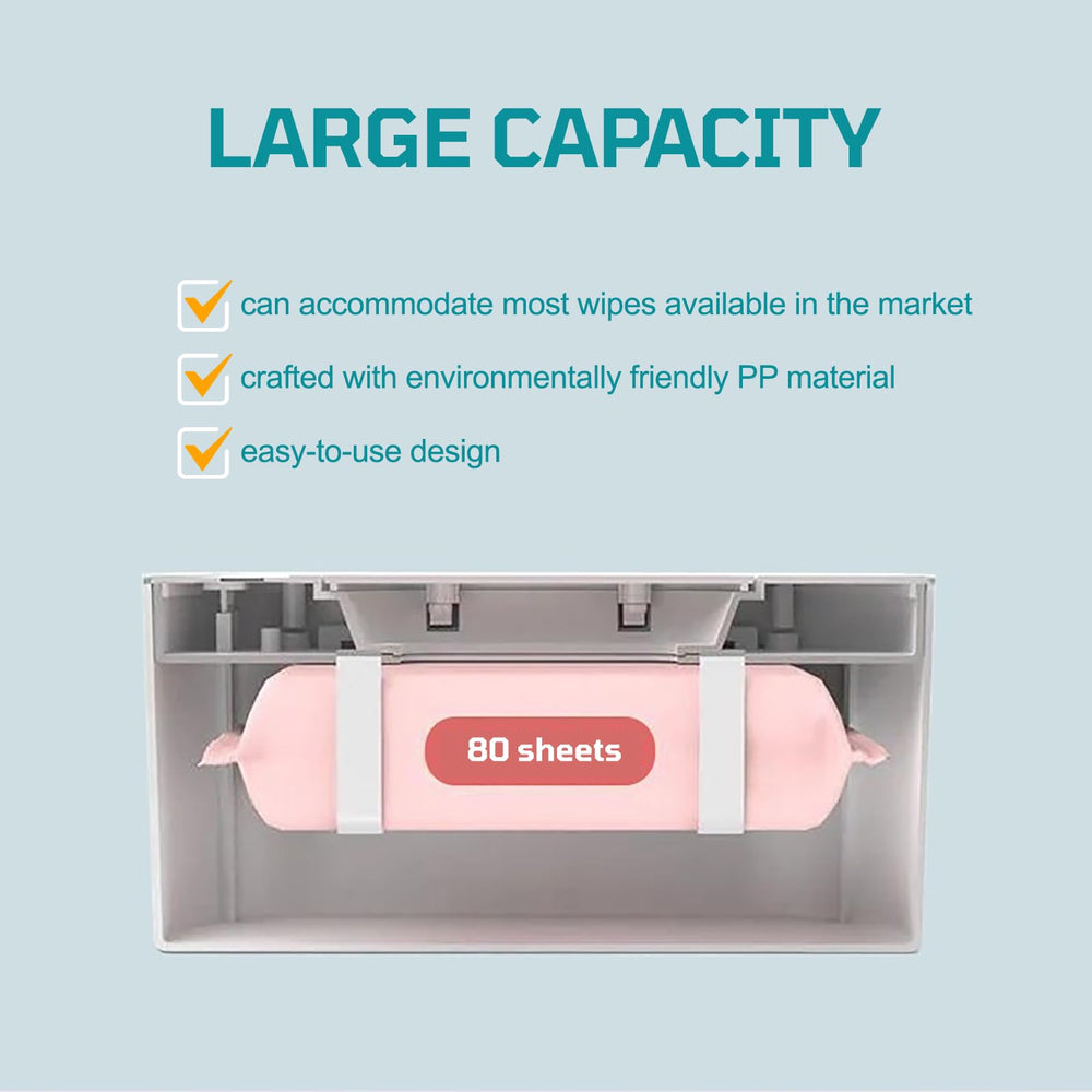 Banapoy wipe-warmer safe ABS material protects baby's skin