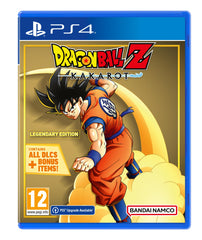 Bandai Namco Dragon Ball Z Kakarot Legendary Edition PS4 cover art for immersive saga experience