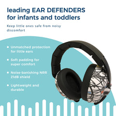 BANZ baby earmuffs adjustable headband extended for growing children