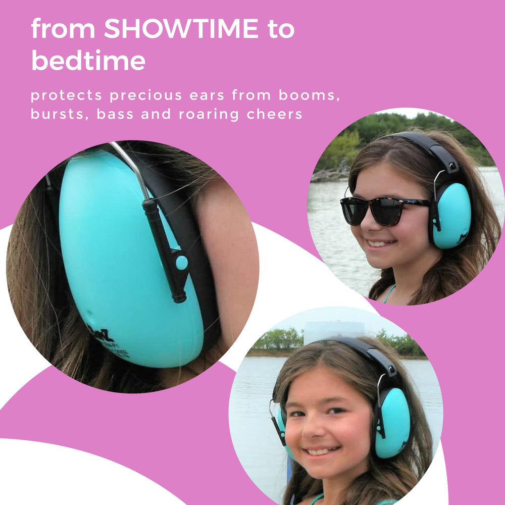 BANZ Baby Earmuffs 33dB noise reduction helps in loud venues