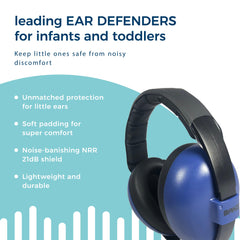 BANZ Bubzee adjustable headband extended to fit growing baby.