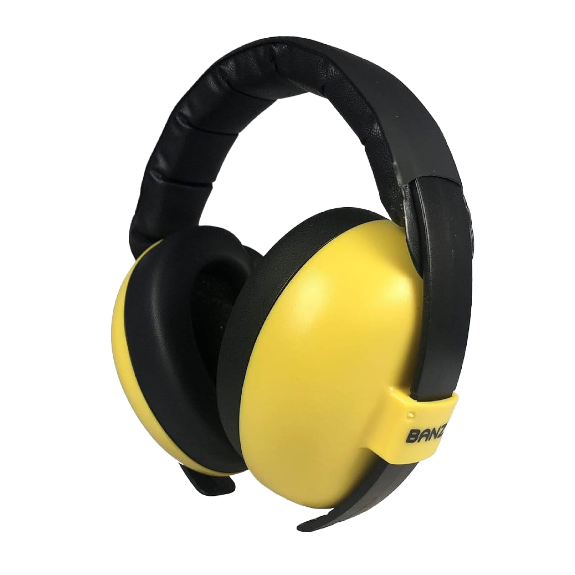 BANZ Bubzee headphones folded for travel, easy to stash during outings.