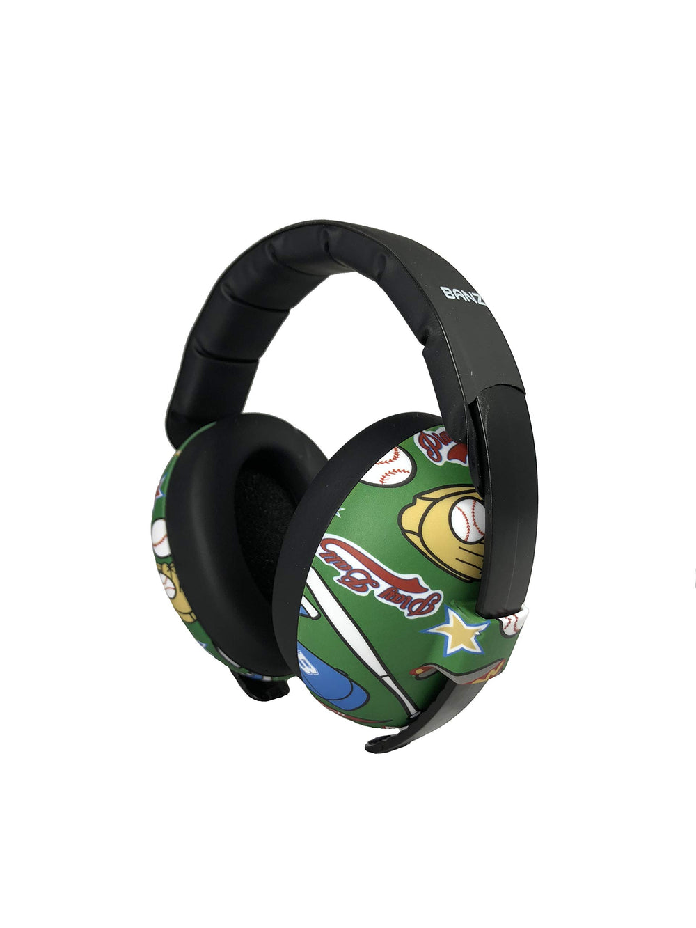 BANZ baseball-design earmuffs offer compact, low-profile protection