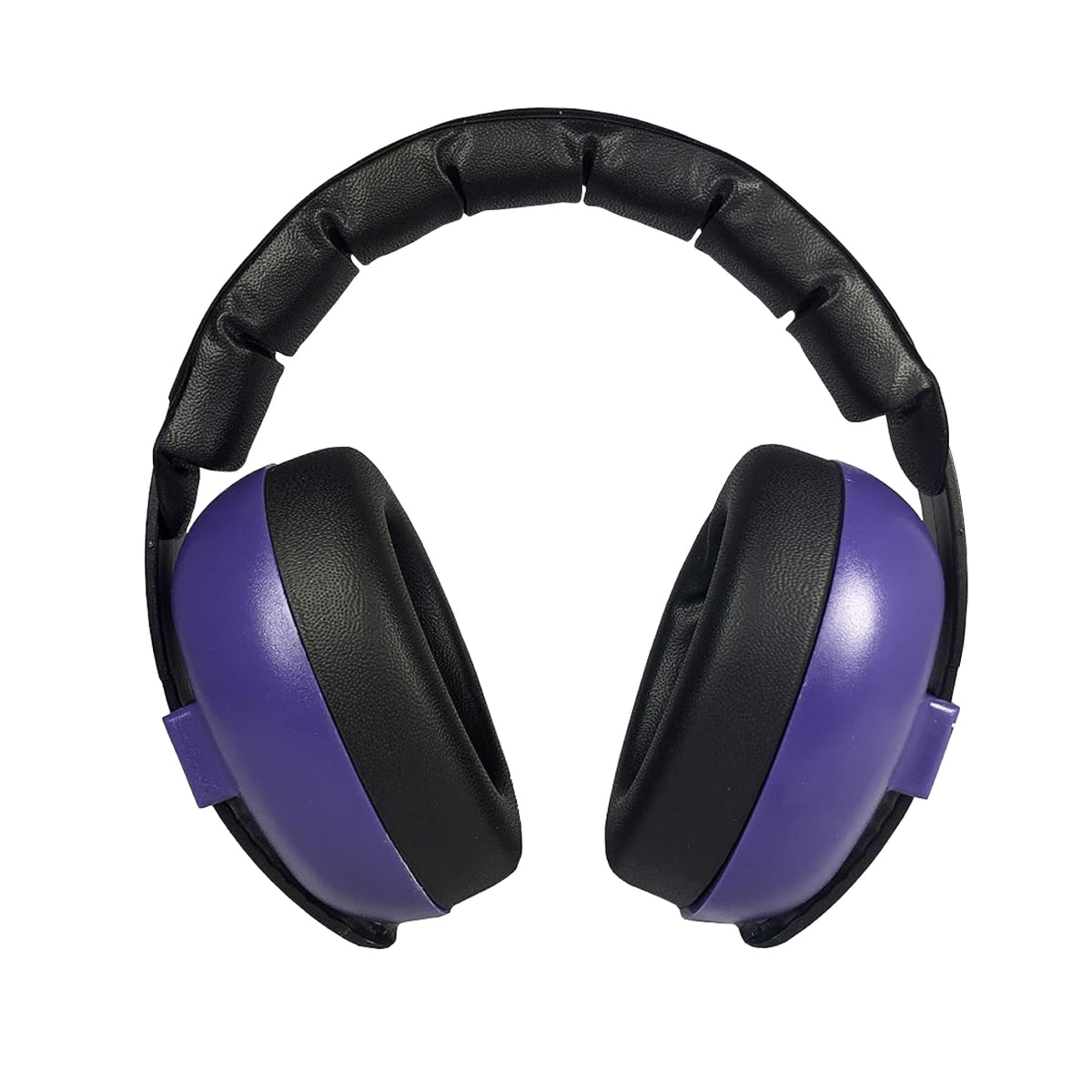 BANZ infant earmuffs dark purple with 31dB NRR for protection.