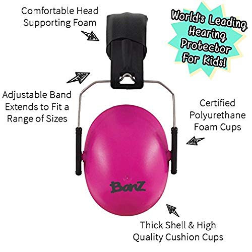BANZ soft-padding cushions reduce pressure for kids during long events.