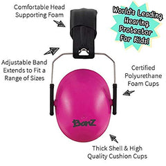 BANZ soft-padding cushions reduce pressure for kids during long events.