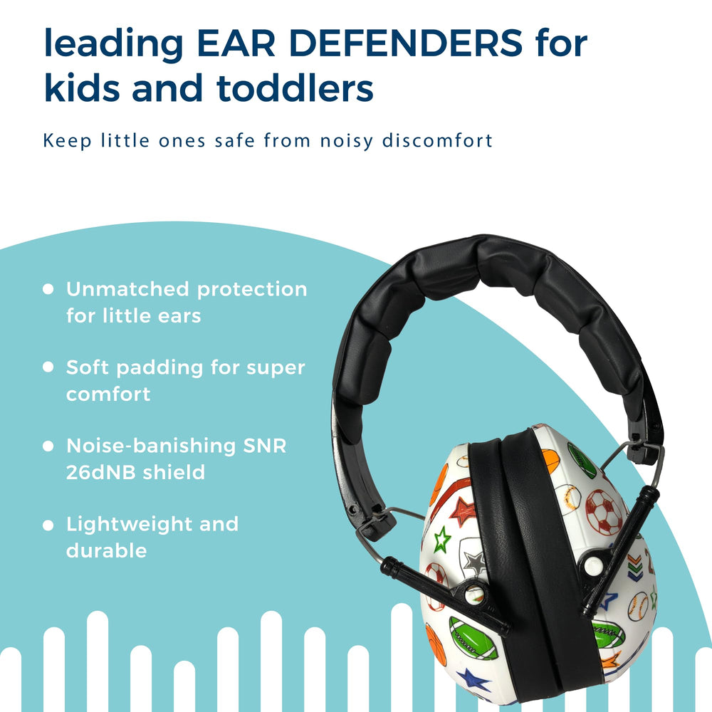 BANZ headband leather cover adds all-day comfort for kids.