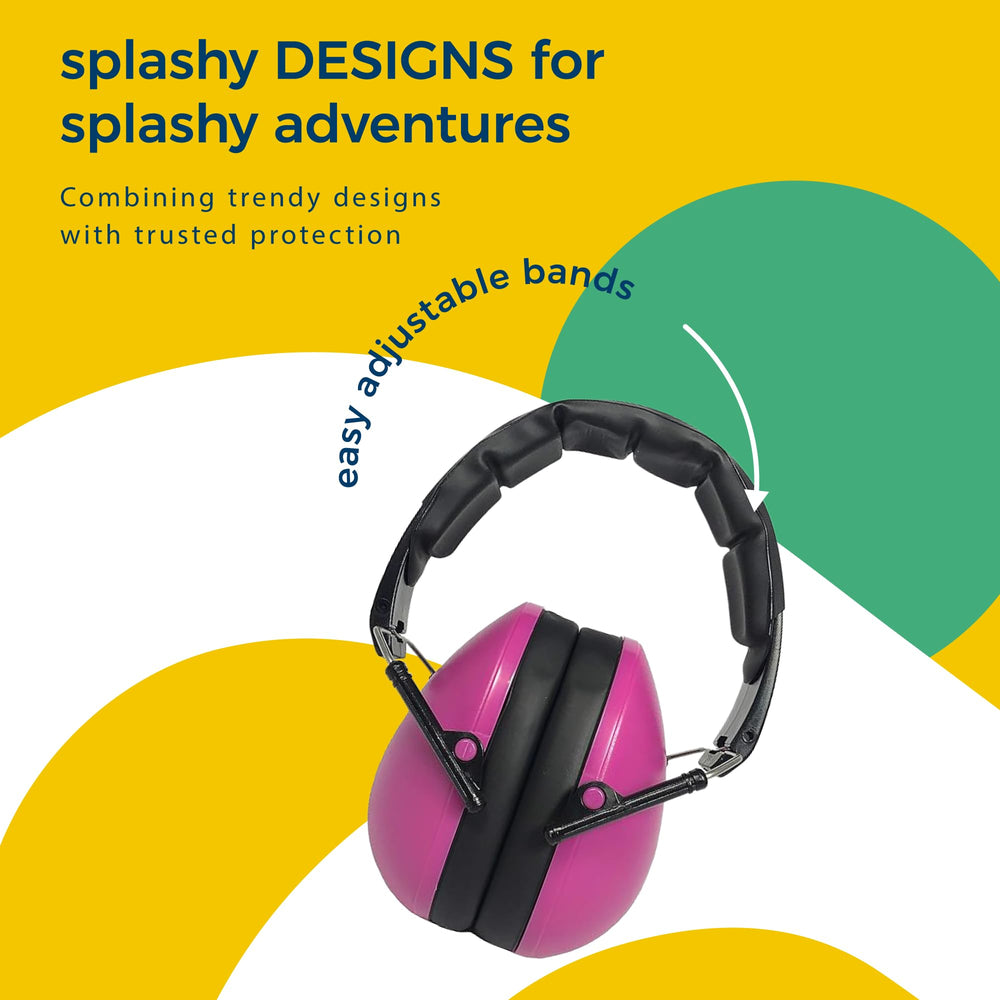 BANZ lightweight earmuffs keep kids comfortable during extended wear.