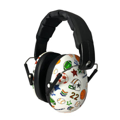 BANZ Kids Headphones folded for compact travel protection.