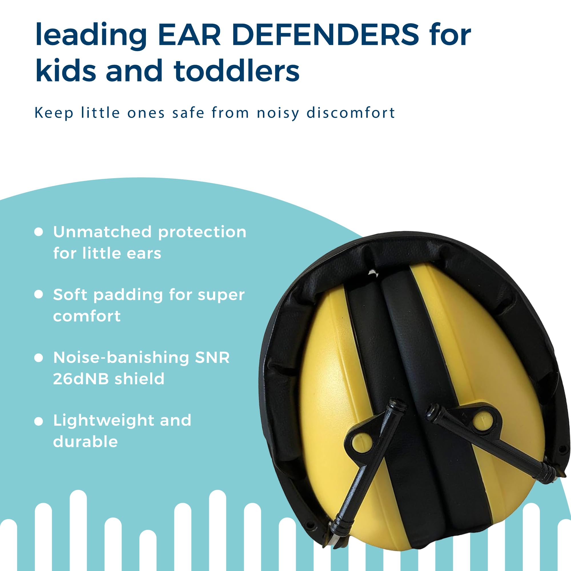 BANZ Kids Headphones soft foam cushions for gentle all day comfort.