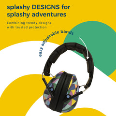 BANZ Kidz earmuffs folded for travel and portability