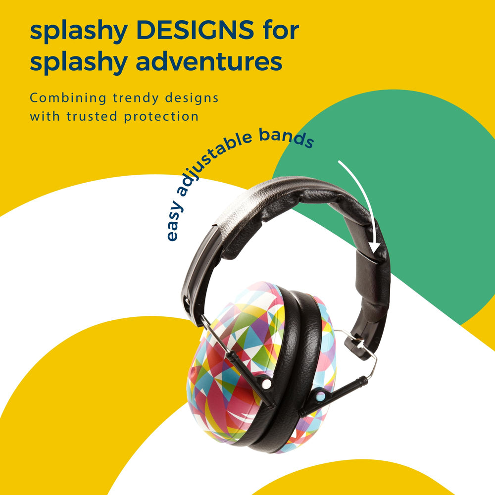 BANZ Kidz Earmuffs Prism soft padding emphasizing comfortable foam cushions