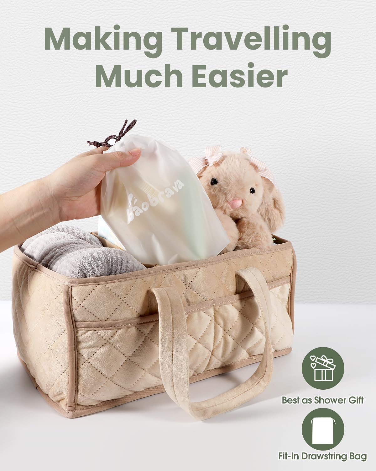Baobrava breast-pump attachment cleaner helps sanitize accessories.