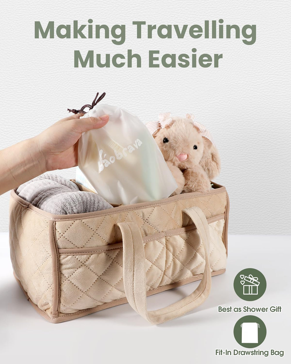 Baobrava breast-pump attachment cleaner helps sanitize accessories.