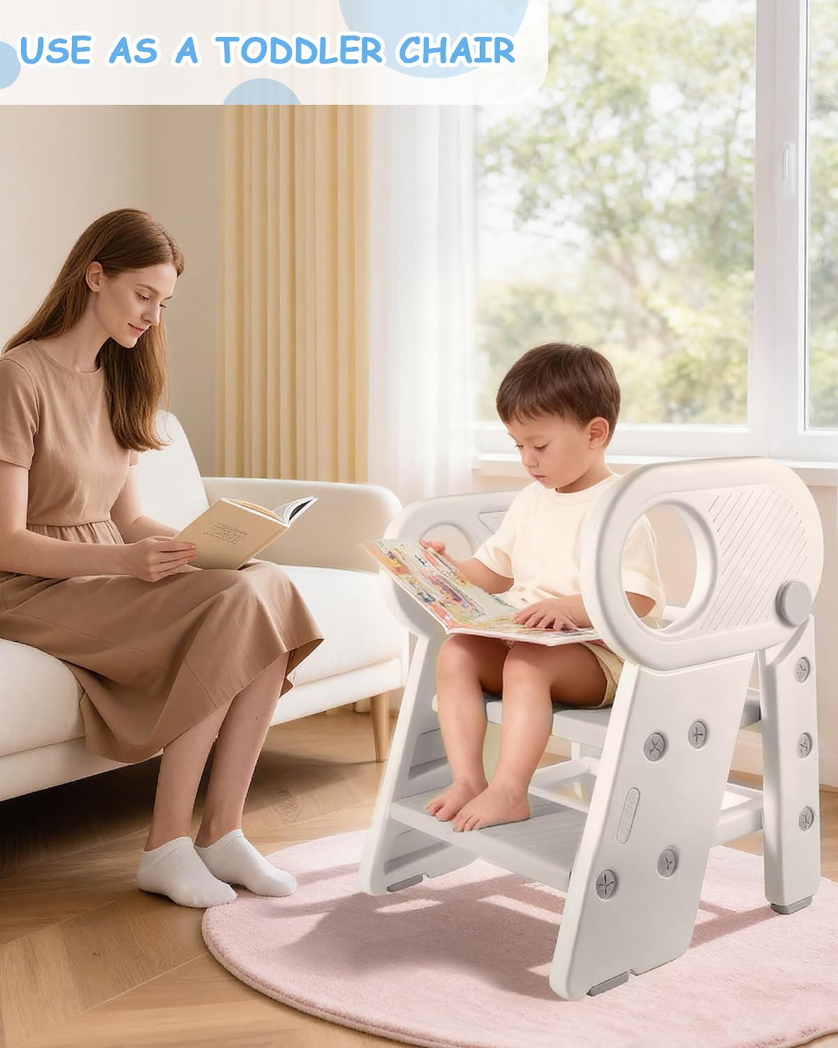 Baobrava compact storage under table or chair