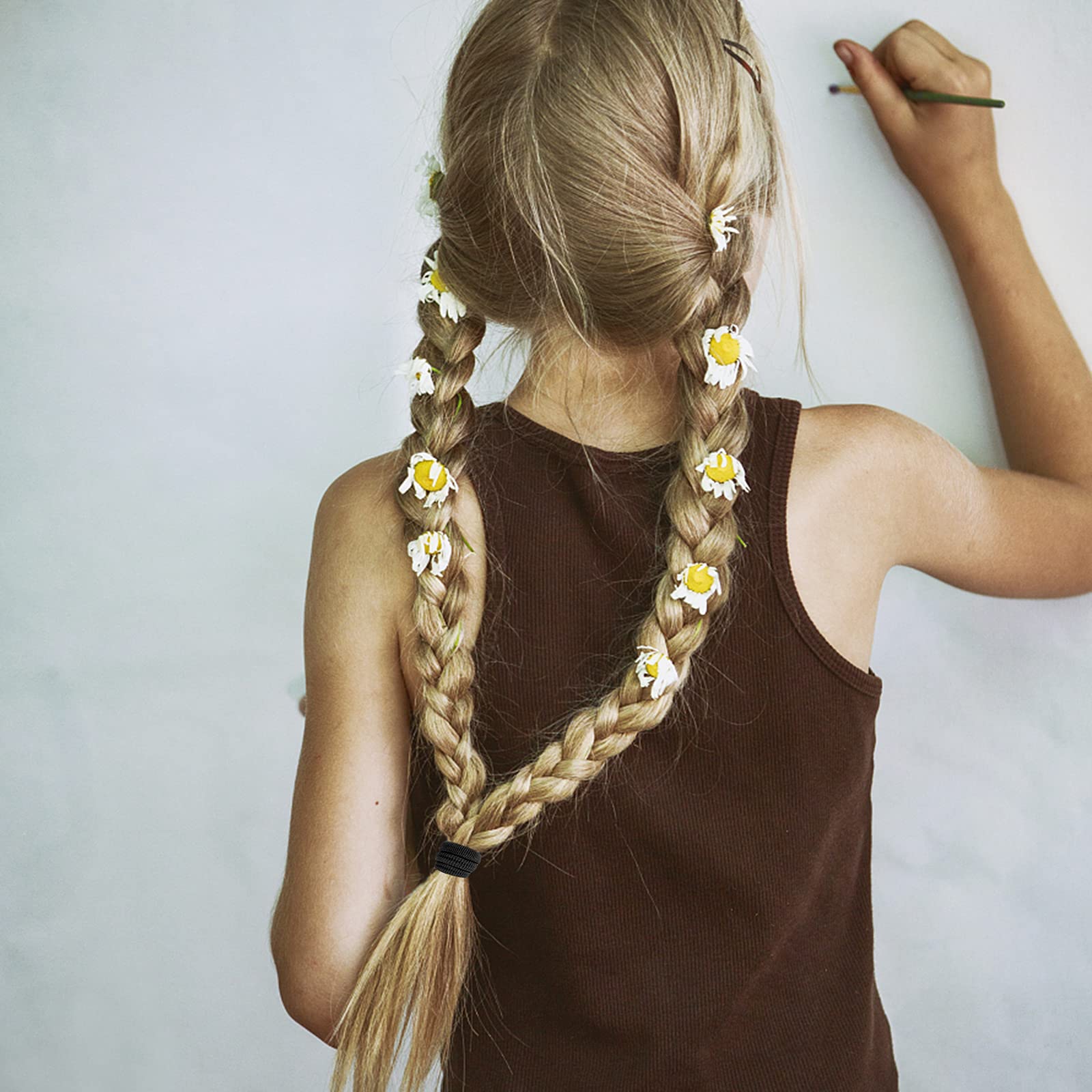 BAOLI durable hair ties suitable for girls and teens with thin hair