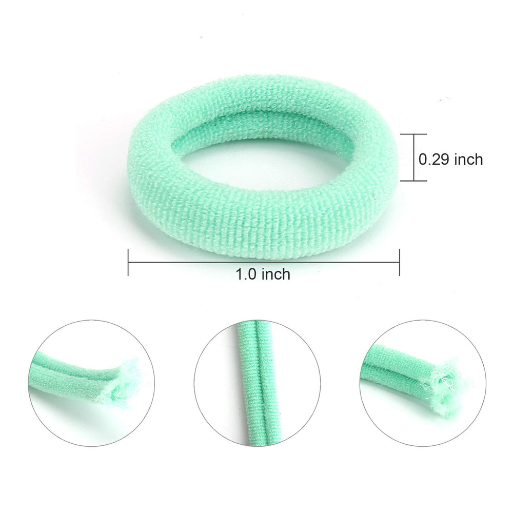 BAOLI toddler girls hair elastic 1 inch offers soft stretch for secure styles.
